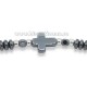 36-173 metanie ata - sticla + cruce hematit - carton 12/set