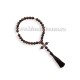 95-50 Metanier 30 bile - 10 mm - Ochi de Tigru ROSU - cruce metal 6/set