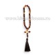 95-52 Metanier 30 bile - 10 mm - Carnelian - cruce metal 6/set