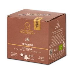 Ceai organic plic 10x1,5 gr - Isop - Hyssopus officinalis VT 950-55