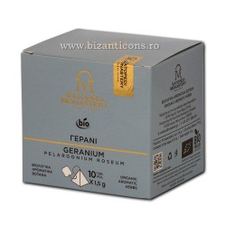 Ceai organic plic 10x1,5 gr - Muscata - Pelargonium roseum VT 950-59