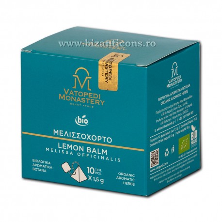 Ceai organic plic 10x1,5 gr - Roinita - Melissa officinalis VT 950-60