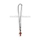 24-187 colier ata + cruce lemn maro - rama metal 12/set