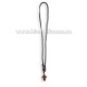 24-181 colier ata + cruce lemn maro - rama metal 12/set