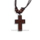24-72 colier ata + cruce lemn MARO patrat - rama metal 12/set