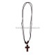 24-72 colier ata + cruce lemn MARO patrat - rama metal 12/set