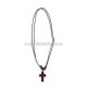 24-72 colier ata + cruce lemn MARO patrat - rama metal 12/set