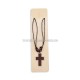 24-72 colier ata + cruce lemn MARO patrat - rama metal 12/set