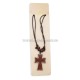 24-74 colier ata + cruce lemn - rama metal 12/set