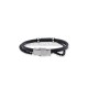 27-211 metanie piele subtire dubla - cruce metal 12/set