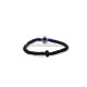 34-703N metanie cerata - bob mic - neagra - cruce metal 12/set