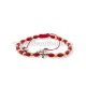36-75 metanie ata - sticla + metal - cruce stras 12/set