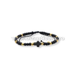36-110 metanie ata - bile mici sticla + cruce 12/set