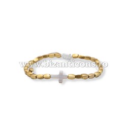 36-141 metanie ata - bile aurii - cruce sidef 12/set
