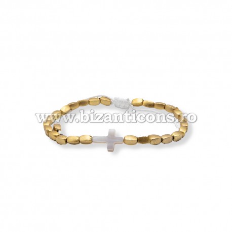 36-141 metanie ata - bile aurii - cruce sidef 12/set