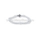 40-238 metanie bila alba - sticla - cruce metal 12/set
