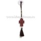 50-124 medalion auto cruce lemn + ciucur 12/set