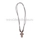 24-86 colier ata + cruce lemn + metal 12/set