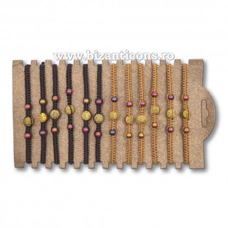 34-281 metanie impletita + cruce metal - carton 12/set
