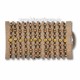 34-282 metanie impletita - bile ceramica + cruce metal - carton 12/set
