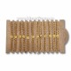34-285 metanie impletita - bile sticla + cruce metal - carton 12/set
