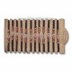 34-290 metanie impletita - bile ceramica + cruce metal - carton 12/set