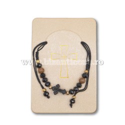 36-157 metanie ata - sticla + cruce lemn - carton 12/set