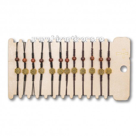 34-273 metanie ata + sticla + cruce metal - carton 12/set