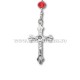 55-22 rozariu bila mare Cristal 12/set