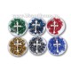 55-22 rozariu bila mare Cristal 12/set