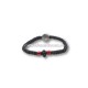 347-14N metanie cerata - bob mic - neagra - cruce metal 10/set 100/pachet
