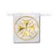 4-17Au cruce aurie ICXC NIKA - adeziv 6x6 - 12/set