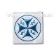 4-17B cruce albastra ICXC NIKA - adeziv 6x6 - 12/set