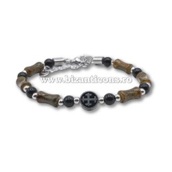 5-251 metanie bile INOX - piatra + cruce 12/set