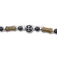 5-251 metanie bile INOX - piatra + cruce 12/set