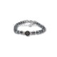 5-253 metanie bile INOX - hematit + cruce 12/set