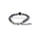 5-253 metanie bile INOX - hematit + cruce 12/set