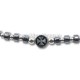 5-253 metanie bile INOX - hematit + cruce 12/set