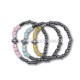14-62 metanie hematit + sticla + cruce hematit 12/set