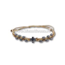 14-200 metanie ata - hematit + cruce hematit 12/set