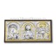 29-19 triptic metal cu adeziv 5x10,5 cm 12/set