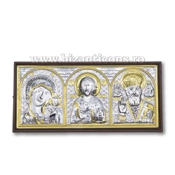 29-19 triptic metal cu adeziv 5x10,5 cm 12/set