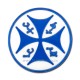 4-17B cruce albastra ICXC NIKA - adeziv 6x6 - 12/set