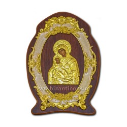 13-218 icoana lemn + plastic 15x25x1,5 cm 60/bax