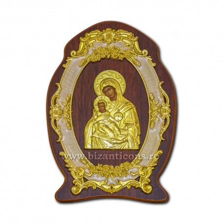 13-218 icoana lemn + plastic 15x25x1,5 cm 60/bax