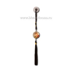 Medalion auto sticla - rotund 12/set
