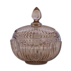 52-403AU vas anafora - aghiasma sticla AURIU 16,5x18cm 12/bax