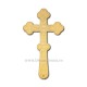 CRUCE Bin. 1,5x15x29,5cm - aurie - email - cu icoane D101-42Au