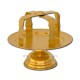 SET SF. VASE rusesti 0,75 l aurite - cupa argintata - 3 piese Z 103-200
