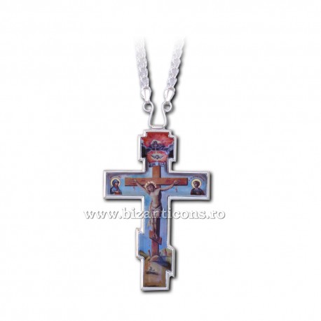 CRUCE Stavrofor Bronz argintat - email AT 140-162